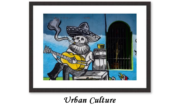 Urban Culture Framed Print